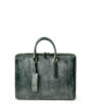 bridleleather ブライドルレザー レザーブリーフバッグ ビジネスバッグ 本革 B4 メンズ グリーン FUJITAKA