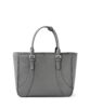 Leather briefcase Business DU PUY leather A4 Men's Grey FUJITAKA