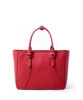 Leather briefcase business DU PUY A4 Red FUJITAKA