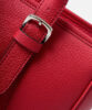 Leather briefcase business DU PUY A4 Red FUJITAKA