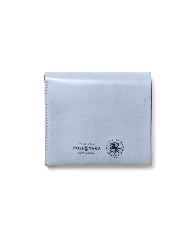 Waprolux Calf & French Chèvre Compact Bifold Wallet 6 Pocket 