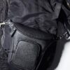 レザーウエストバッグ 牛革 メンズ スモール クロ FUJITAKA