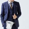 レザーウエストバッグ 牛革 メンズ スモール シロ FUJITAKA