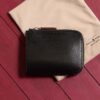 コンパクト財布 本革 メンズ クロ FUJITAKA
