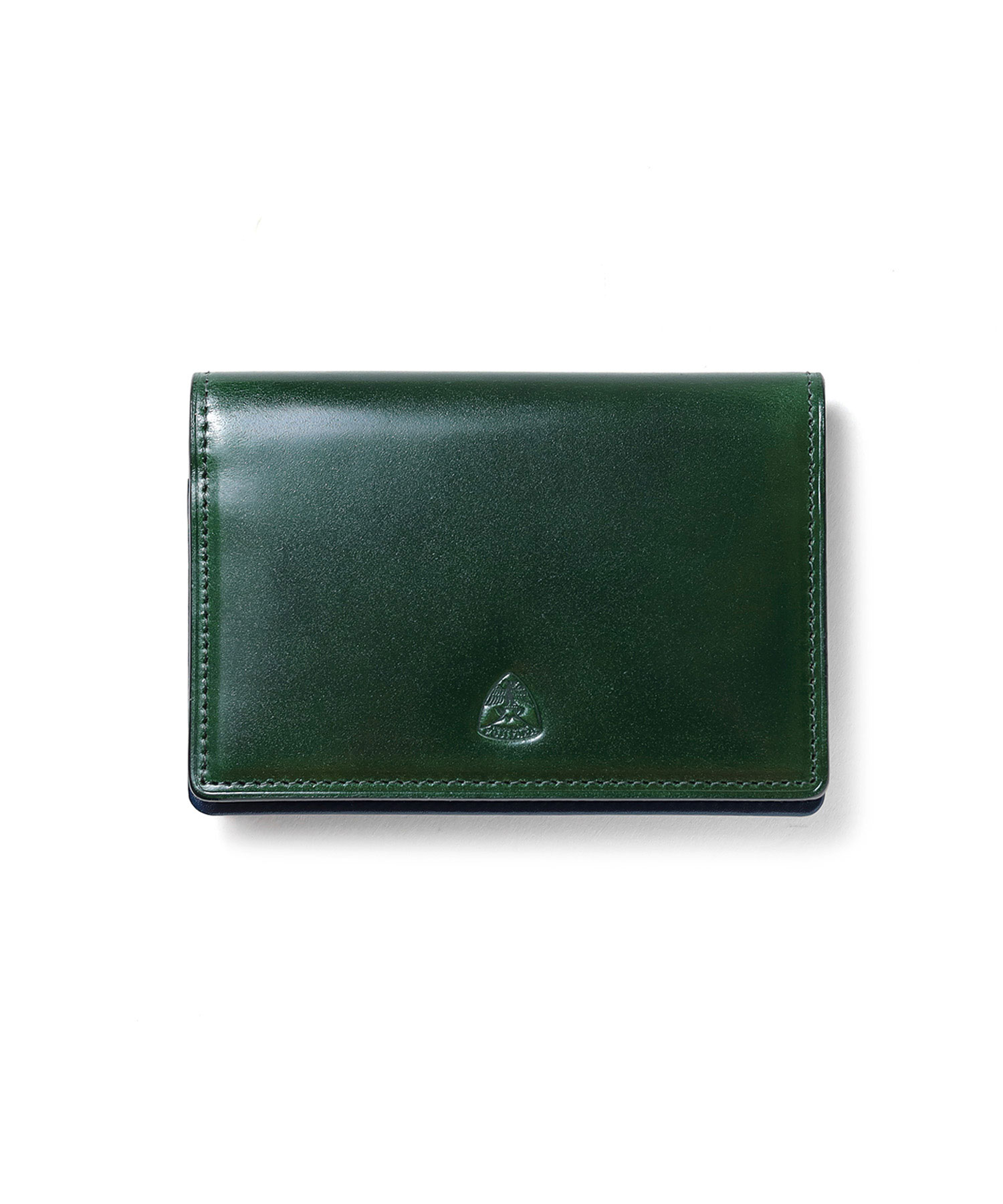 Fall oil cordovan Through Gusset Business Card Holder – FUJITAKA