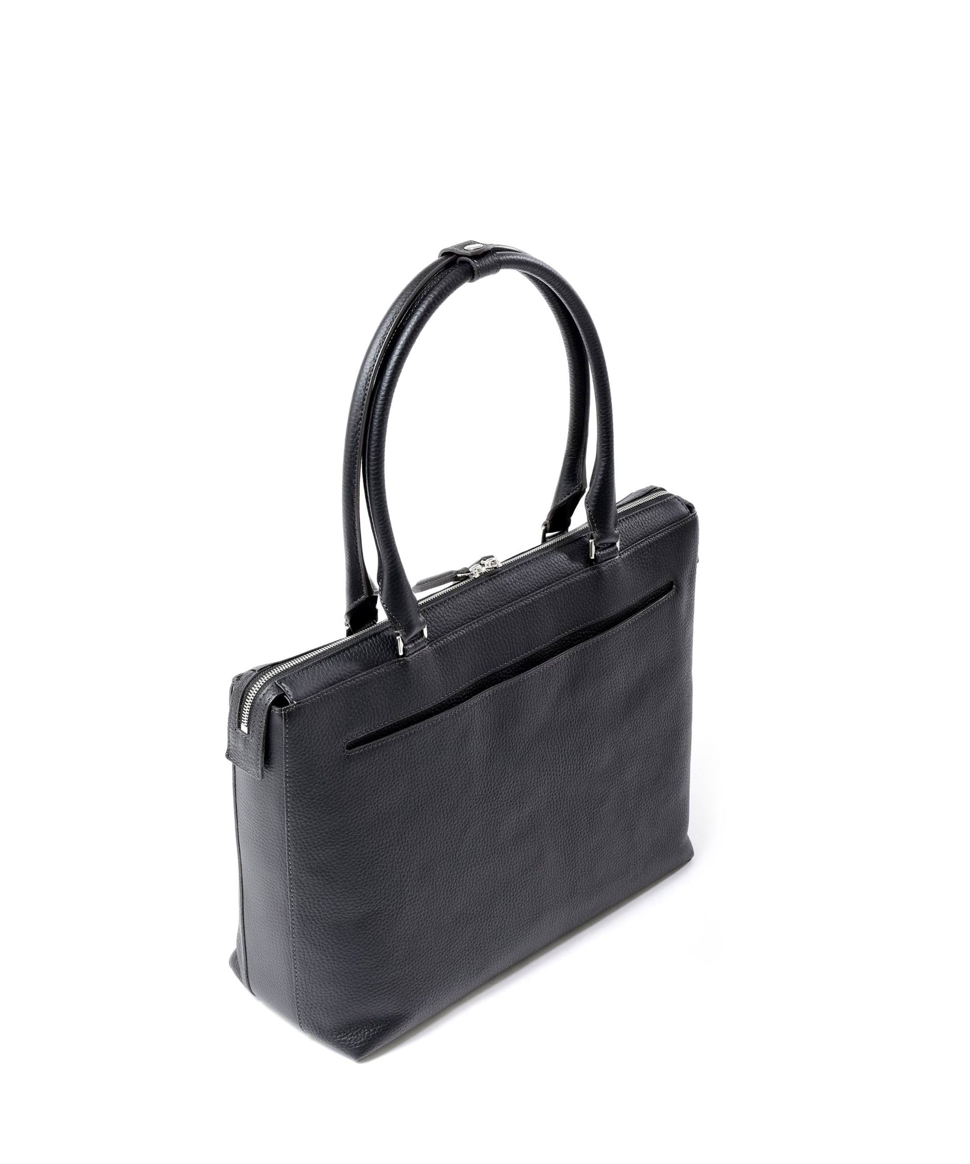 ✨美品✨FUJITAKA トートバッグ ロゴ レザー ブラック 大型 ✨美品✨FUJITAKA トートバッグ ロゴ レザー ブラック 大型