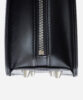 Business bag, briefcase, leather, men's, A4, black, FUJITAKA