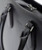 Business bag, briefcase, leather, men's, A4, black, FUJITAKA
