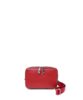 Leather shoulder bag, men Red FUJITAKA
