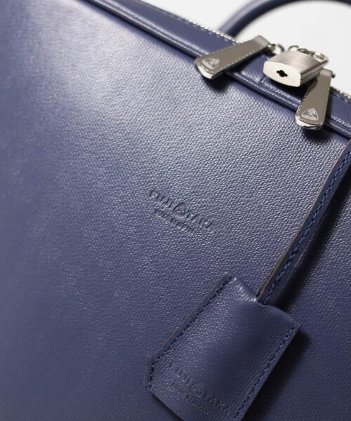 レザーリュック 本革 レザー A4 メンズ インクブルー FUJITAKA
