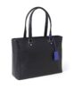 Tote bag, leather, B4 Leather men's, black, FUJITAKA