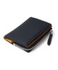 Coin Purse With Passport Pocket Leather Men's Black FUJITAKA