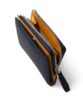 Coin Purse With Passport Pocket Leather Men's Black FUJITAKA