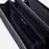 ラウンドファスナー 長財布 本革 メンズ クロ FUJITAKA