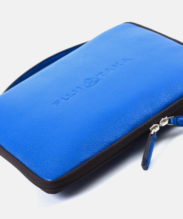 スマートケース 本革 革 レザー B5 メンズ ブルー FUJITAKA