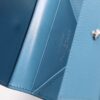 ボックス型 小銭入れ 本革 メンズ ブルー FUJITAKA