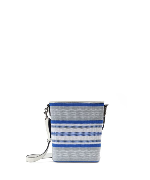 Men's Mini Shoulder Bag Blue FUJITAKA