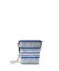 Men's Mini Shoulder Bag Blue FUJITAKA