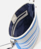 Men's Mini Shoulder Bag Blue FUJITAKA