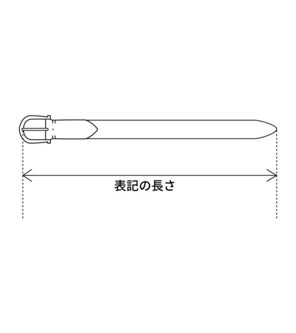 メッシュ レザーベルト