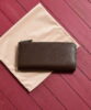 L字ファスナー長財布 本革 メンズ チョコ FUJITAKA