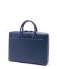 Leather briefcase, business bag, leather, A4, men's, ink blue, FUJITAKA