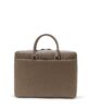 Leather briefcase, business bag, leather, A4, men's, Taupe FUJITAKA