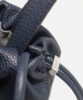 レザー巾着バッグ ショルダーバッグ 本革 ミニ メンズ コン FUJITAKA