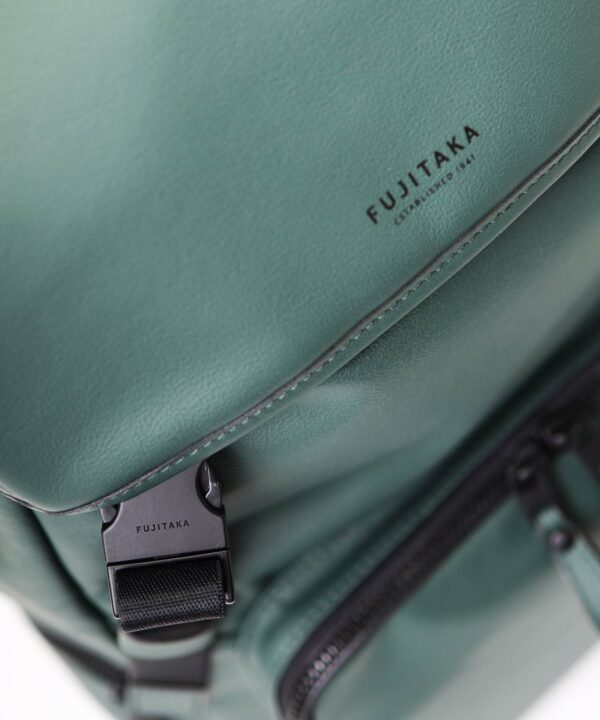 レザーリュック 本革 A4 メンズ グリーン FUJITAKA