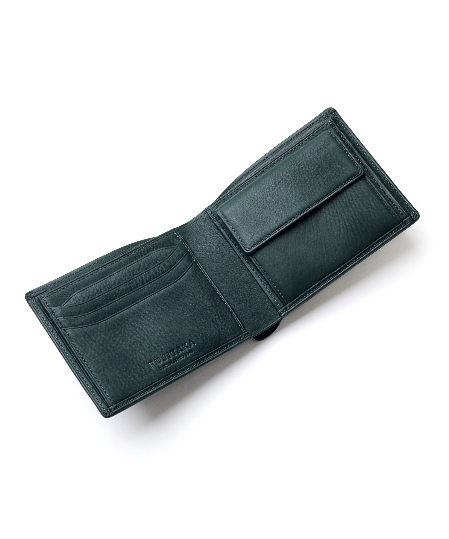 【公式】FUJITAKA(フジタカ） スピネル 風琴マチ 二つ折り財布