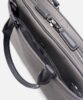 レザーブリーフバッグ ビジネスバッグ 本革 A4 メンズ グレー FUJITAKA