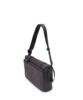 Leather shoulder bag, genuine leather, mini, men's Chocolate Brown FUJITAKA