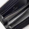 コンパクトウォレット 財布 カーフレザー 本革 メンズ クロ FUJITAKA
