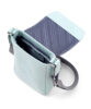 Leather Shoulder bag leather mini men's turquoise FUJITAKA