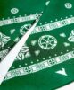 スカーフ バンダナ柄 シルク メンズ グリーン FUJITAKA