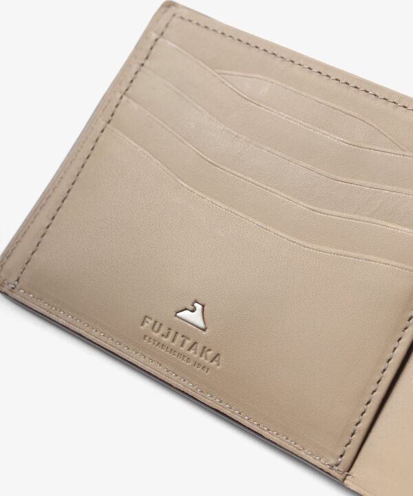 二つ折り財布 オイルコードバン 馬革 メンズ コン FUJITAKA