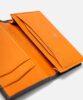 Full gusset business card holder, leather goods, leather, men's, black, FUJITAKA