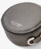 ラウンド型 小銭入れ 財布 本革 メンズ カーキ FUJITAKA