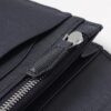 通しマチ かぶせ長財布 本革 メンズ コン FUJITAKA