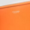 レザークラッチバッグ 本革 B5 メンズ オレンジ FUJITAKA