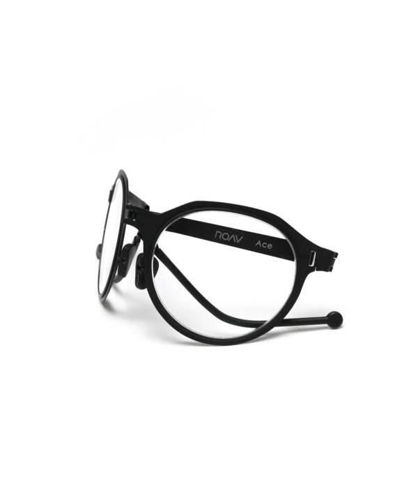 624001_00_01-black_05 リーディンググラス 老眼鏡 折りたたみ コンパクト メンズ ブラック ROAV FUJITAKA