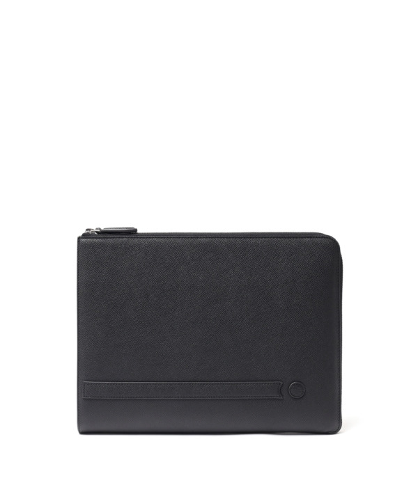 625251_02_01-black_01 レザークラッチバッグ A4 本革 ワープロラックス カーフレザー メンズ ブラック NO CHASER FUJITAKA