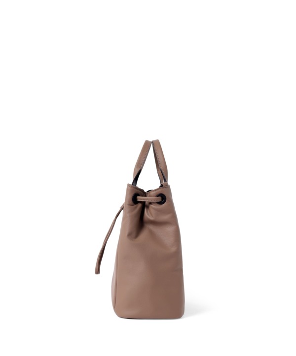 ショルダーバッグ レザー 牛革 メンズ FUJITAKA トープ