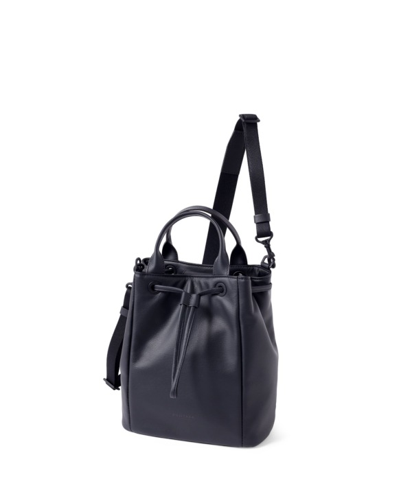 ショルダーバッグ レザー 牛革 メンズ FUJITAKA クロ