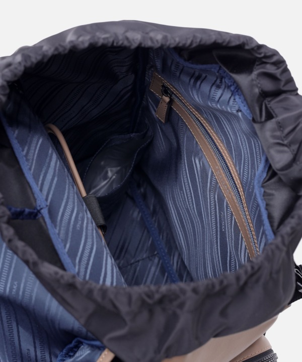 リュック レザー 牛革 A4 iPad収納対応 セットアップ対応 メンズ FUJITAKA トープ