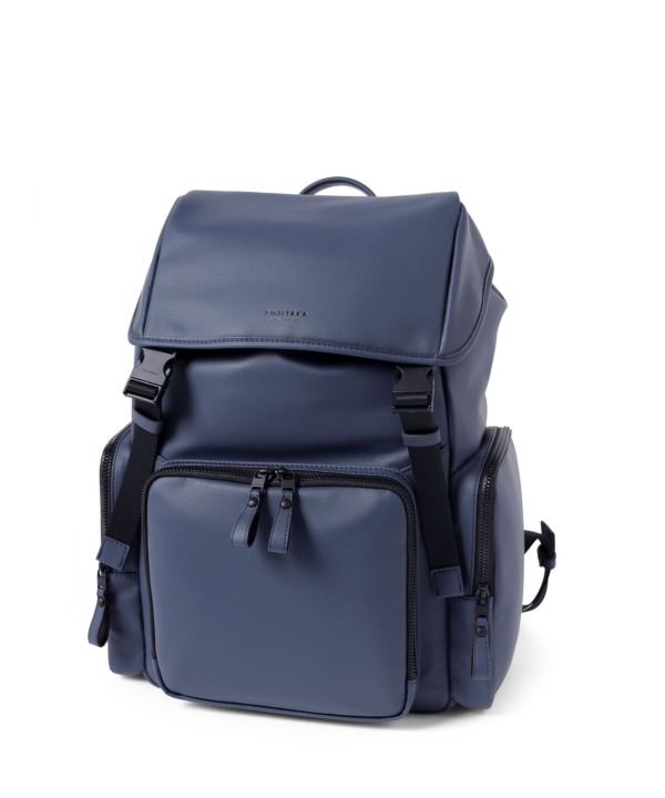 リュック レザー 牛革 A4 iPad収納対応 セットアップ対応 メンズ FUJITAKA コン