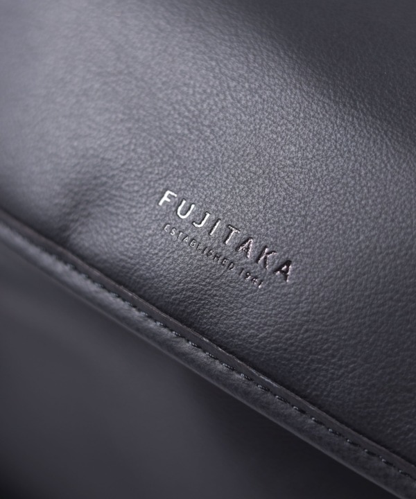 リュック レザー 牛革 A4 iPad収納対応 セットアップ対応 メンズ FUJITAKA クロ