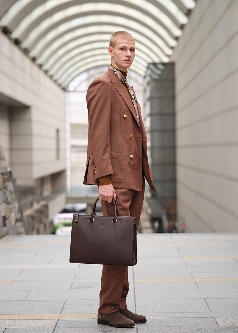 FUJITAKA レザーブリーフ エキストラアンティック